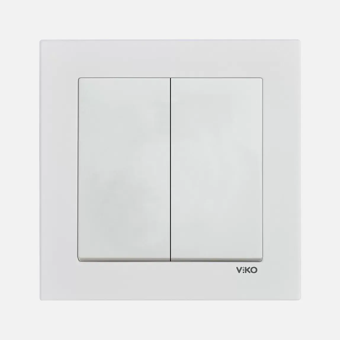 Viko Karre 55 Beyaz Dual Anahtar C1