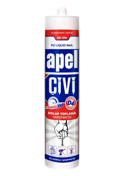 Apel Sıvı Çivi Montaj Kit Yapıştırıcı