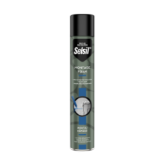 Selsil Poliüretan Montaj Köpüğü-Sıkma Köpük 750 ml / 600 Gr