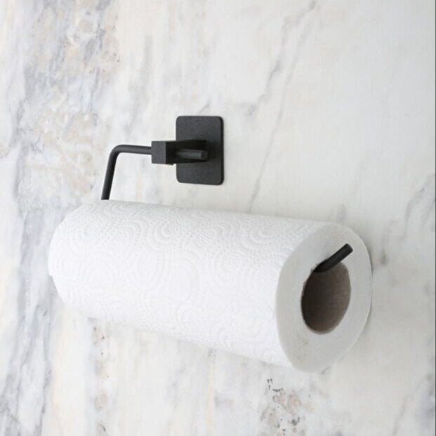 Yapışkanlı Siyah Kağıt Rulo Havluluk