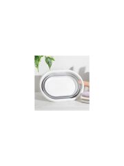 Zambak Katlanabilir Silikon Çamaşır Sepeti - Akordiyon Katlanır Sepet